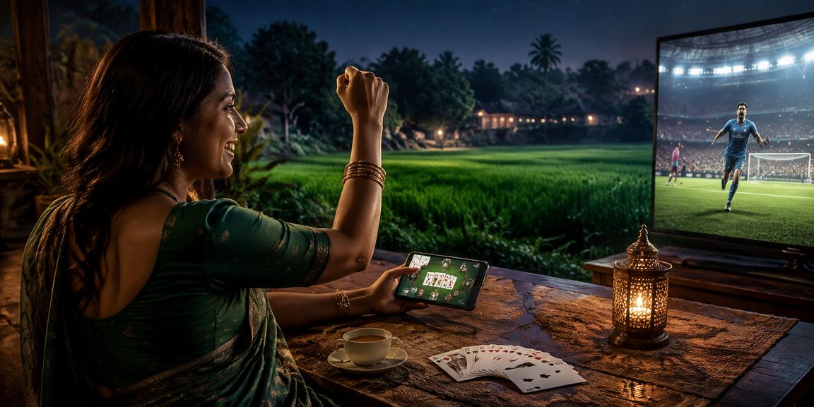 বগুড়ায় তিন পাত্তি খেলায় মনোযোগী একজন বাংলাদেশি ব্যবহারকারী